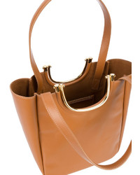 rotbraune Shopper Tasche aus Leder von Derek Lam 10 Crosby