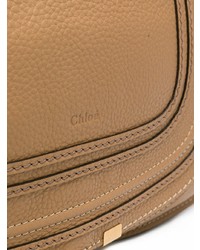 rotbraune Shopper Tasche aus Leder von Chloé