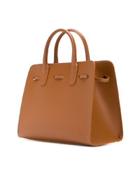 rotbraune Shopper Tasche aus Leder von Mansur Gavriel