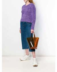 rotbraune Shopper Tasche aus Leder von Nana-Nana