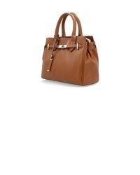 rotbraune Shopper Tasche aus Leder von Picard