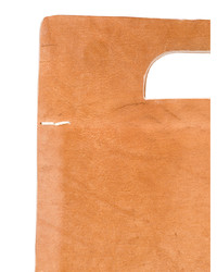 rotbraune Shopper Tasche aus Leder von Cecchi De Rossi