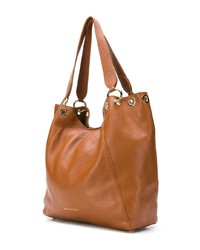 rotbraune Shopper Tasche aus Leder von L'Autre Chose