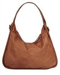 rotbraune Shopper Tasche aus Leder von SAMANTHA LOOK