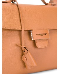 rotbraune Shopper Tasche aus Leder von Myriam Schaefer