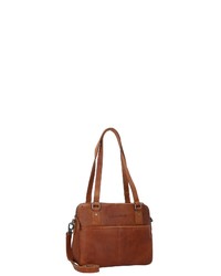 rotbraune Shopper Tasche aus Leder von The Chesterfield Brand