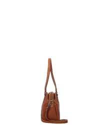 rotbraune Shopper Tasche aus Leder von The Chesterfield Brand