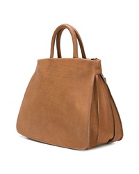 rotbraune Shopper Tasche aus Leder von Marsèll