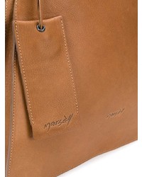 rotbraune Shopper Tasche aus Leder von Marsèll