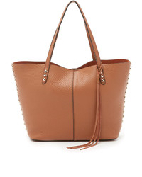 rotbraune Shopper Tasche aus Leder von Rebecca Minkoff