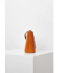 rotbraune Shopper Tasche aus Leder von Usha