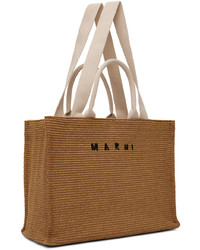 rotbraune Shopper Tasche von Marni