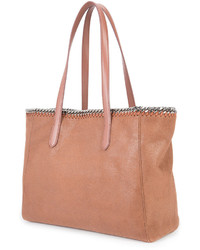 rotbraune Shopper Tasche von Stella McCartney