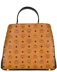 rotbraune Shopper Tasche von MCM