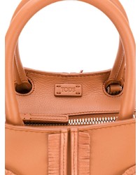 rotbraune Shopper Tasche von Tod's