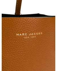 rotbraune Shopper Tasche von Marc Jacobs
