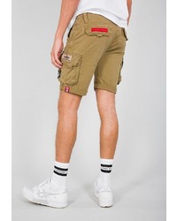 rotbraune Shorts von Alpha Industries