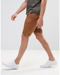 rotbraune Shorts von Pull&Bear