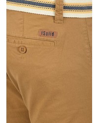 rotbraune Shorts von Solid