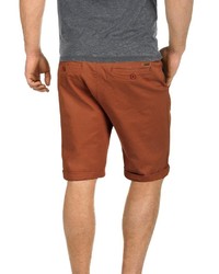 rotbraune Shorts von Solid