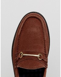 rotbraune Slipper von Ben Sherman