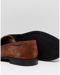 rotbraune Slipper von Ben Sherman