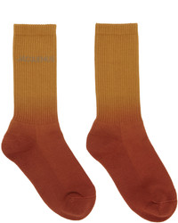 rotbraune Socken von Jacquemus