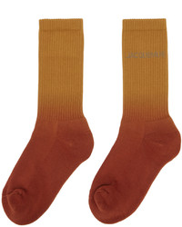 rotbraune Socken von Jacquemus
