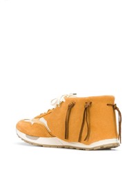 rotbraune Sportschuhe von VISVIM