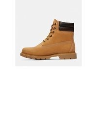 rotbraune Stiefel von Timberland