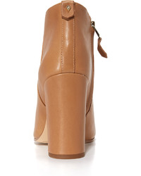 rotbraune Stiefeletten von Sam Edelman