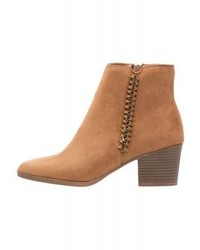 rotbraune Stiefeletten von Dorothy Perkins