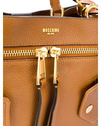 rotbraune Taschen von Moschino