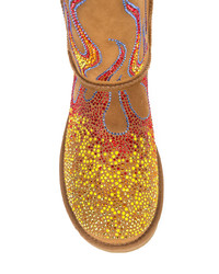rotbraune Ugg Stiefel von Jeremy Scott