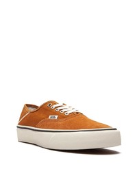 rotbraune Wildleder niedrige Sneakers von Vans