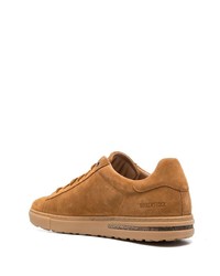 rotbraune Wildleder niedrige Sneakers von Birkenstock