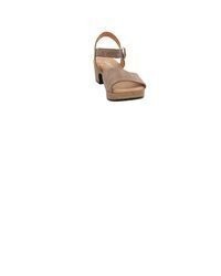 rotbraune Wildleder Sandaletten von Gabor Home