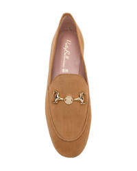 rotbraune Wildleder Slipper von Pretty Ballerinas