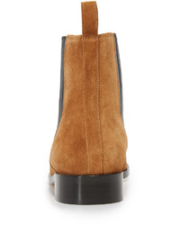 rotbraune Wildleder Stiefeletten von Club Monaco