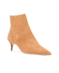 rotbraune Wildleder Stiefeletten von Alexandre Birman