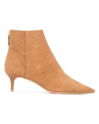 rotbraune Wildleder Stiefeletten von Alexandre Birman