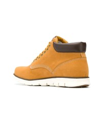 rotbraune Wildlederfreizeitstiefel von Timberland