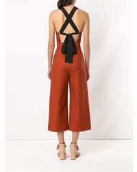 rotbrauner Jumpsuit von Andrea Marques