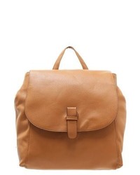 rotbrauner Leder Rucksack von Anna Field