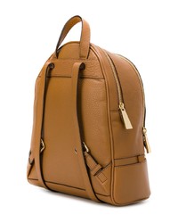 rotbrauner Leder Rucksack von MICHAEL Michael Kors