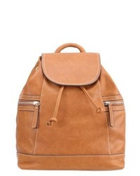 rotbrauner Leder Rucksack von Picard