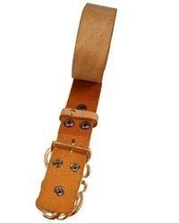 rotbrauner Ledergürtel von Rettungsring Gürtel