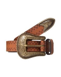 rotbrauner Ledergürtel von SPRINGFIELD
