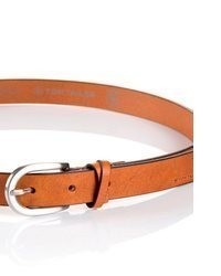 rotbrauner Ledergürtel von Tom Tailor