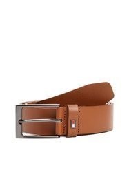 rotbrauner Ledergürtel von Tommy Hilfiger